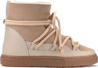 INUIKII Classic Sneaker - Dames - Winterlaarzen - Beige - 37 EU - Leer - Schoenen