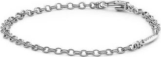 Lagos Mens Anthem High Jinks Chain Bracelet in Silver at Nordstrom, Size 7.5