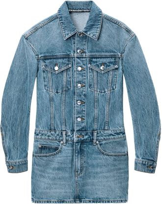 Alexander Wang Denim Dress - Womens - Fabric