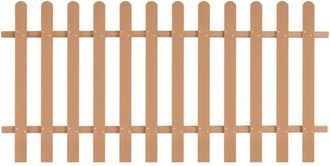 vidaXL Vidaxl - Staccionata in wpc 200x100 cm