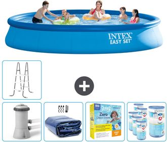 Intex Piscina Easy Set Redonda - 457x84 Cm - 8-piezas Scb27