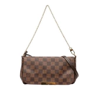 Louis Vuitton Pre-owned Cross Body Bags, female, Brown, Size: ONE SIZE Pre-owned The Favorite PM
