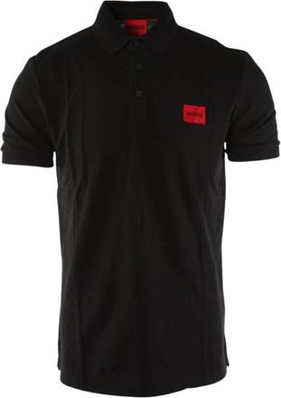 HUGO BOSS Dereso 222 Polo - Heren - Polos - Zwart - M - Katoen - Tops
