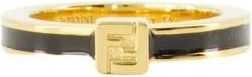 Fendi Rings, female, Yellow, Size: M Forever Ring
