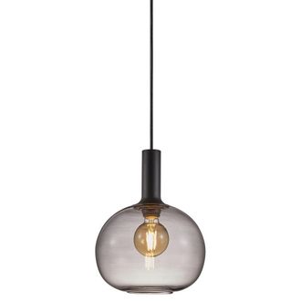 Nordlux Suspensi&oacute;n Nordlux Alton Negro Transparente E27 &Oslash;25cm