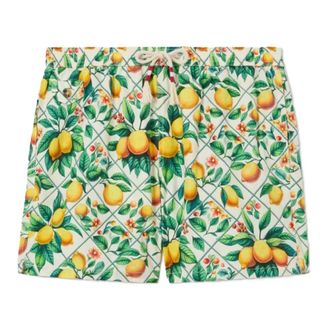 MC2 Saint Barth Beachwear, male, Multicolor, Size: XL Lighting Ultralight Print Swimsuit