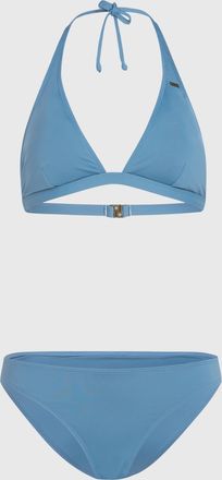 O'Neill Triangel-Bikini ONEILL ESSENTIALS MARGA CRUZ BIKINI SET, Damen, Gr. 34, Cup B, copen blau, Obermaterial: 82% Polyamid, 18% Elasthan, Bikini-Sets Trian