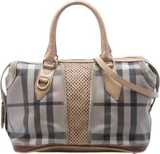 Burberry Pre-owned Satchel - - Pre-owned - Donna - Grigio - ONE SIZE