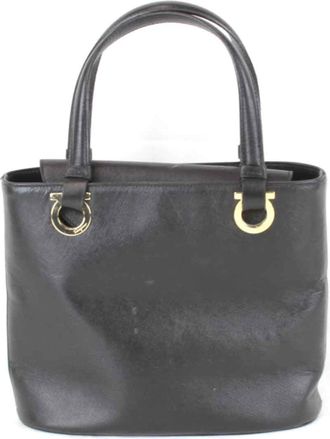 Ferragamo Leather Handbag (Pre-Owned)