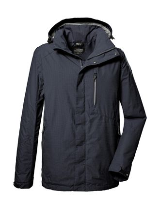 Killtec Outdoorjacke KILLTEC KOS 256 MN JCKT_CARLEB, Herren, Gr. 3XL, blau (navy), Oberstoff: 100% Polyester, Futter: 100% Polyester, Jacken Outdoorjacke, Win