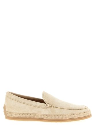 Tod's Pantofola Loafers Beige
