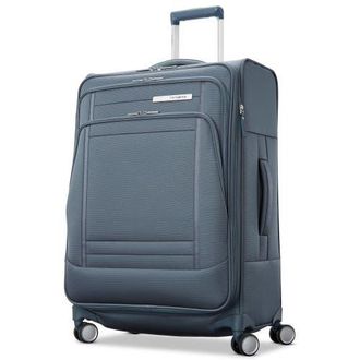 Samsonite UpLIFT Checked-Medium 25-Inch Lightweight Softside Expandable Spinner in Elemental Blue at Nordstrom