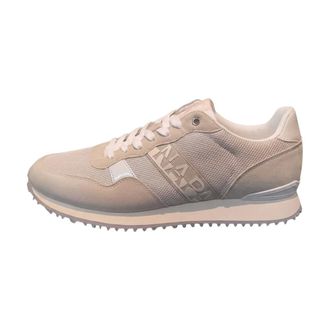 Napapijri Astra Platform Trainers - Dames - Schoenen - Beige - Maat: 42 1/2 EU Poliester