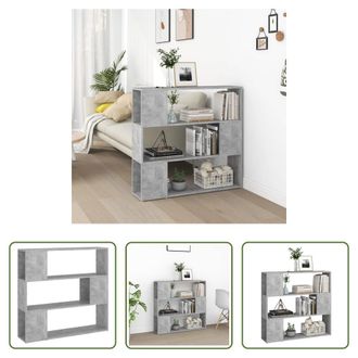 vidaXL Vidaxl Estanter&iacute;a/divisor De Espacios Gris Hormig&oacute;n 100x24x94 Cm