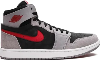 Nike Jordan Jordan 1 Zoom Air Comfort 2 Black/Fire Red/ Cement sneakers - unisex - Leather - 10.5
