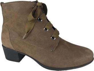 Solidus Laarzen Schoenen - Dames - Veterlaarzen - Bruin - 40 EU - Schoenen
