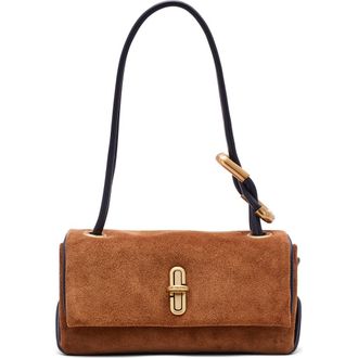 Marc Jacobs The Mini Dual Suede Shoulder Bag in Copper at Nordstrom