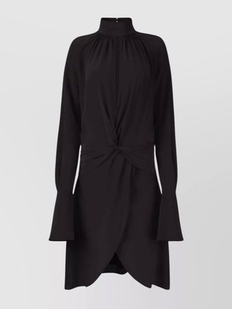 Nina Ricci knee length dress twist detailing