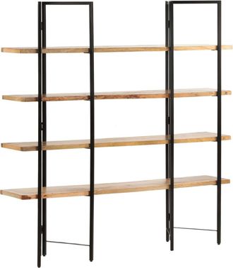 vidaXL Vidaxl - Estanter&iacute;a De 4 Niveles Madera Maciza De Mango 160x35x160 Cm