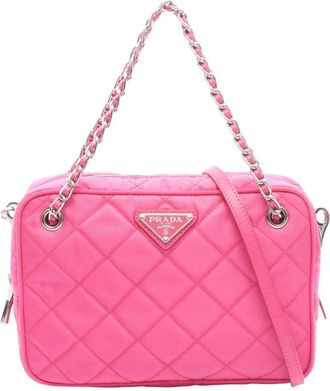 Prada Pre-owned Prada Tessuto Quilted Satchel Ladies 4Y2R1QG2H4S68FS7