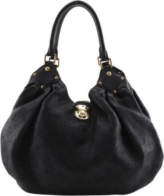Louis Vuitton Pre-owned Mahina Tote - Dames - Vintage Schoudertas - Zwart - ONE Size - Leer - Vintage