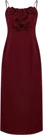 Magda Butrym Mujer, Vestidos, Rojo, Talla: 2XS