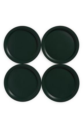 Aaron Probyn Neu Side Plate Set of 2 in Matt Forest Green at Nordstrom