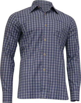 Tom Ford Plaid Button Down Shirt in Light Blue Cotton