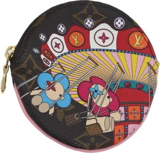 Louis Vuitton Pre-owned Canvas Portemonnee - Dames - Vintage Accessoires - Veelkleurig - ONE Size - Vintage