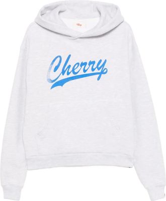 Cherry Los Angeles Felpa Athletic con cappuccio - Grigio