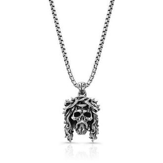 Room101 Jesus Skull Pendant Sterling Silver at Nordstrom