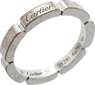 Cartier White Gold (18K) Band Ring (Pre-Owned)