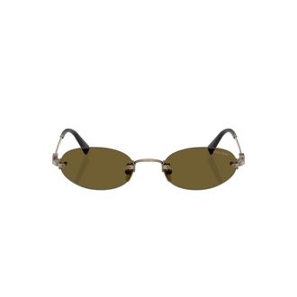 Miu Miu Sunglasses, female, Yellow, Size: 51 MM Sunglasses