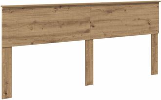 vidaXL Cabecero Roble Artesanal 200 Cm Madera Contrachapada Vidaxl