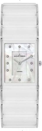 Jacques Lemans Womens 1-1940G Ladies Dublin Watch - Silver - One Size