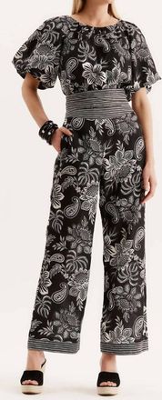 Tyler B&ouml;e Hannah Linen Topper In Black