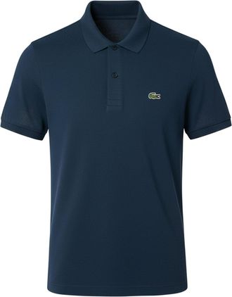 Lacoste Mens Fit L.12.12 Pique Polo Shirt in Blue - Size X-Small