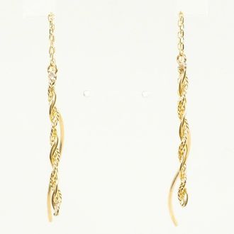 C&A Unbranded (18K) Chain Earrings (Pre-Owned)