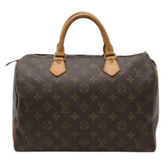 Louis Vuitton Pre-owned Handbags, female, Brown, Size: ONE SIZE Pre-owned Monogram Boston Bag