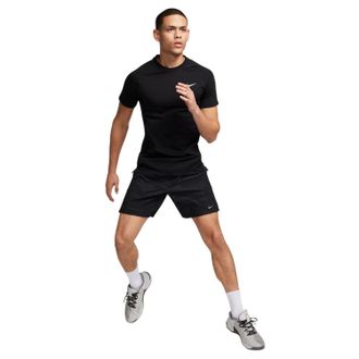 Nike Heren T-shirt Project Rock met normale pasvorm (Zwart, Wit)