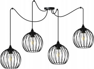 OEM L&aacute;mpara Colgante Ara&ntilde;a Moderna, Techo De Alambre