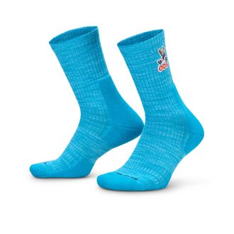 Nike Unisex Nike ACG USA Everyday Cushioned Crew Socks (1 Pair) in Blue | PAB873-469