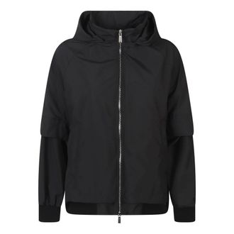 Moorer Bomber Jackets, female, Black, Size: 2XL Talitha STP Jacket