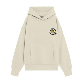 Barrow Hoodies, male, Beige, Size: L Big Apple Hoodie