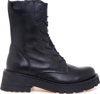 Felmini Schoenen, Dames, Zwart, 37 EU, Leer, Anilex Veterlaars