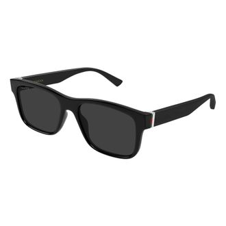 Gucci Gg 2085S Zonnebril - Heren - Zonnebrillen - Zwart - 55 MM - Accessoires