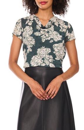 Vince Camuto Cowl Neck Top in Forest Night at Nordstrom Rack, Size X-Small