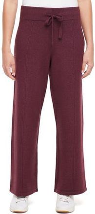 Three Dots Ally Wide Leg Pull-On Pants in Fig at Nordstrom Rack, Size X-Large