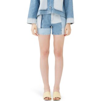 DL1961 x KSENIASCHNAIDER Kaia Denim Shorts in Patchwork at Nordstrom Rack, Size 30