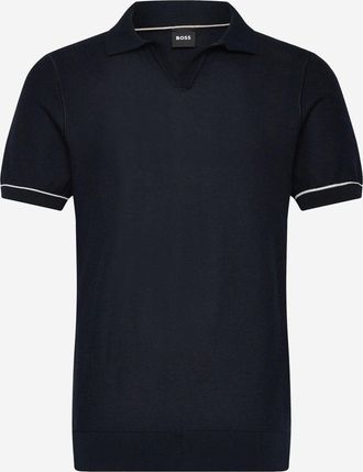 HUGO BOSS Cotton Blend Polo Shirt
